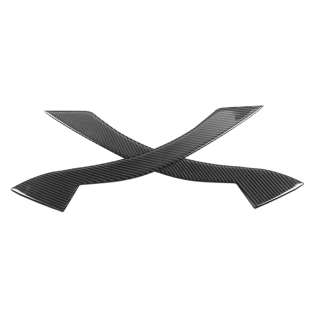 Par de cejas para faros delanteros de coche BuyWeek Fibra de carbono Apto para Z4 E89 2009-2015