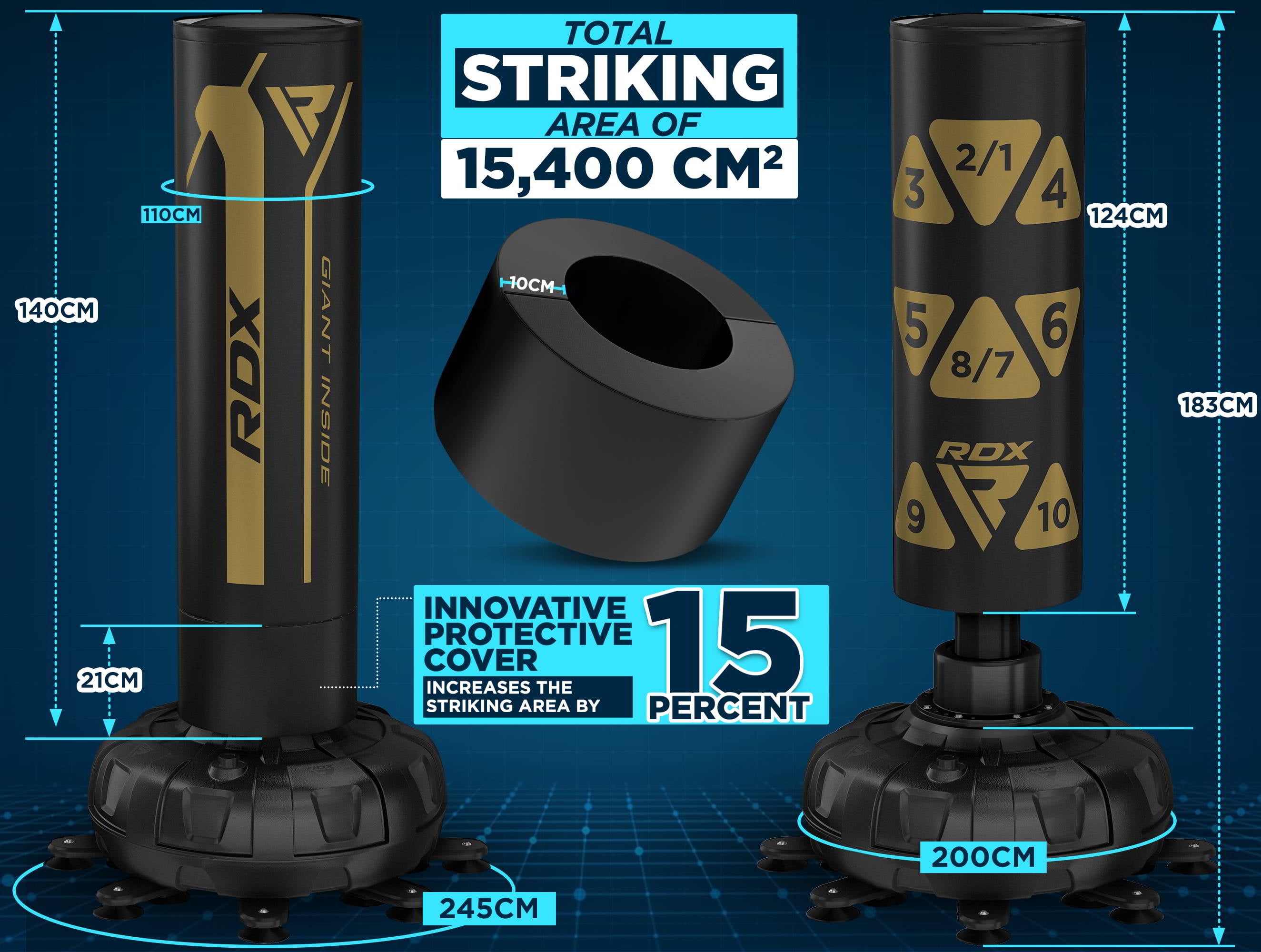 Rdx giant inside sales punch bag