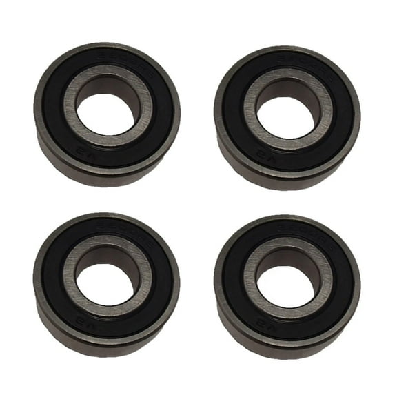 RAParts 4 pcs -Sealed Ball Bearing, 17x40x12, 6203-2RS 6203 2rs, Industry # 6203
