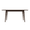 Dark Brown + White + Seats 4 + Walnut + Solid Wood, variant on Levi Modern Style Solid Wood Rectangular Dining Table for 4-6 People, Brown Finish, 63L x 29.5W x 29.5H, Mid-Century Dining Kitchen Table for Small Spaces