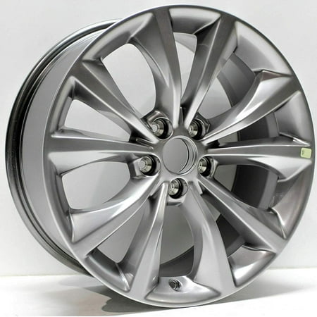 PartSynergy Aluminum Alloy Wheel Rim 18 Inch Fits 2015-2017 Chrysler 200 OEM 5-114.3mm 10 (Best Tires For 18 Inch Rims)