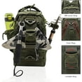 thumbnail image 4 of Mochila de pesca Bolsa de aparejos de pesca con bastidor de caña Bolsa de aparejos de pesca Mochila de un solo hombro Zhivalor XMWJ162-2, 4 of 4