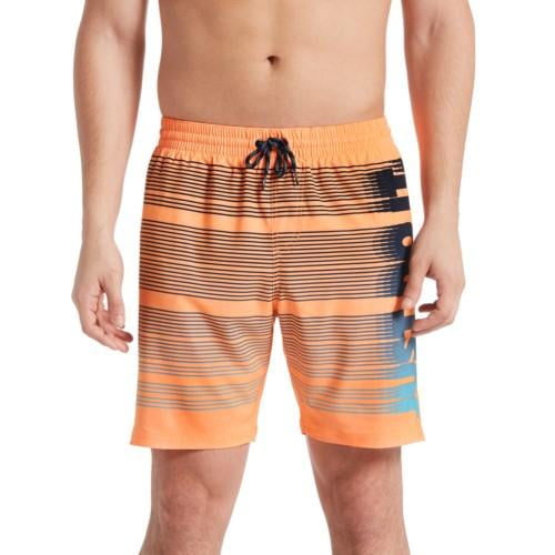 orange nike swim shorts