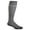 Charcoal, variant on | Women's New Leaf | Firm Graduated Compression Socks | M/L | Black