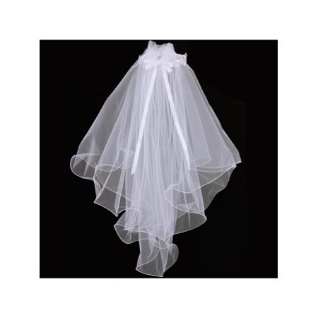 Kids Dream Girls Goddess Crown Veil Tiara Special Occasion Headpiece