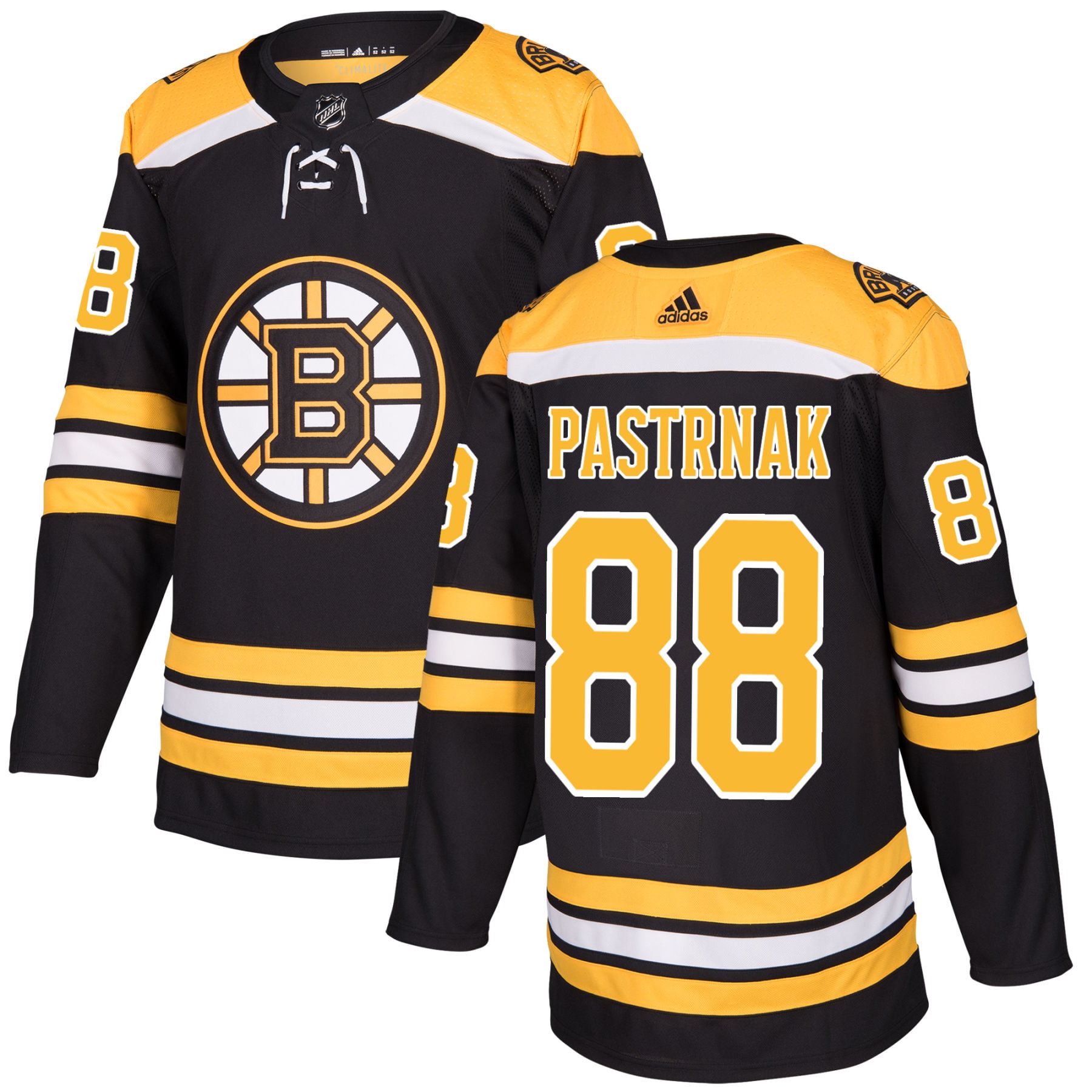 David Pastrnak Boston Bruins adidas Authentic Player Jersey - Black