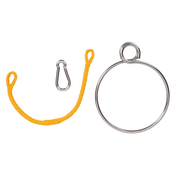 Anillo De Recuperación Para Barcos, Anillo De Recuperación De Acero Inoxidable Resistente De 6 Mm, Fácil De Usar Con Cuerda De 1,8 Pies Para Yates
