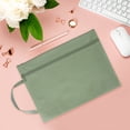 thumbnail image 4 of This Is Not A Book Handheld Thickened Stationery Homework Toy Storage File Bag A4 Size Large Storage Bags with Zipper, 4 of 5
