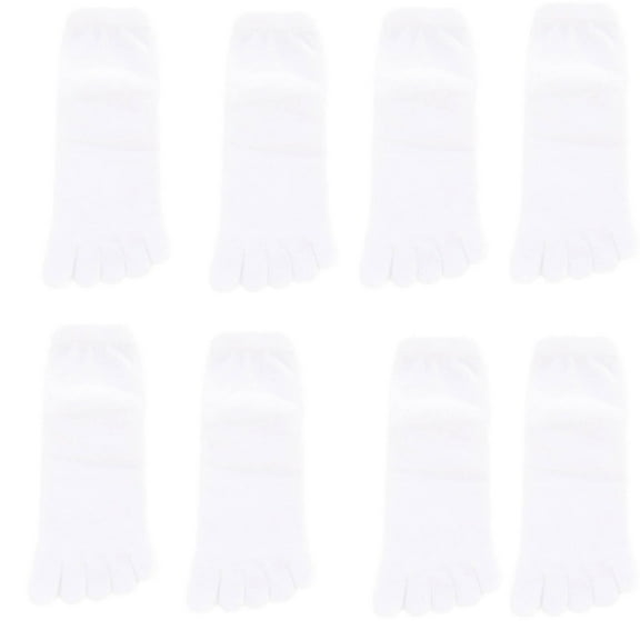 TELOLY Five Finger Socks,Odor-Free Yoga Socks,Flexible Socks for Women,Anti-Slip Pilates Socks for Active Movement