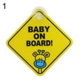 thumbnail image 2 of SPRING PARK Baby on Board Car Warning Safety Suction Cup Sticker Waterproof Notice Board, 2 of 6