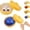 05# (White+Blue), variant on Glitter Dumpling Anxiety Relief Squeeze Toys - Sparkling Stress Relief Collectible & Desktop Accessory for Adults,(Gold Red)