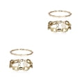thumbnail image 1 of Minnieouse 2 unids/set de pulseras de aleación para mujer, joyería de aniversario, cumpleaños, de baile, regalo, accesorios de disfraz Or 2piezas Minnieouse CBP233138, 1 of 6