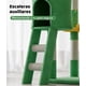 thumbnail image 5 of Árbol para Gatos, Trepador para Gatos de Interior en Forma de Cactus con 4 Postes de Yute Antideslizantes, 1Hamaca, Mega Cueva del Gato, Escalera de Escalada, 2 Plataformas, Apto para Condominios, 5 of 7