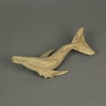 thumbnail image 5 of 8 Inch Hand Carved Whale Wooden Sculpture Decorative Figurine Beach Home Decor, 5 of 5