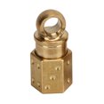 thumbnail image 5 of Quick Release Keychain Brass Detachable Pull Apart Key Rings Separate Chain Snap Lock Holder for Car House Keys, 5 of 5