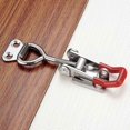 thumbnail image 3 of 2Piece Stainless Steel Toggle Lever Tensioner Set with Keyhole, Adjustable Crate Lock for Boxes, Cupboards, Drawers, Doors, Windows, 3 of 5