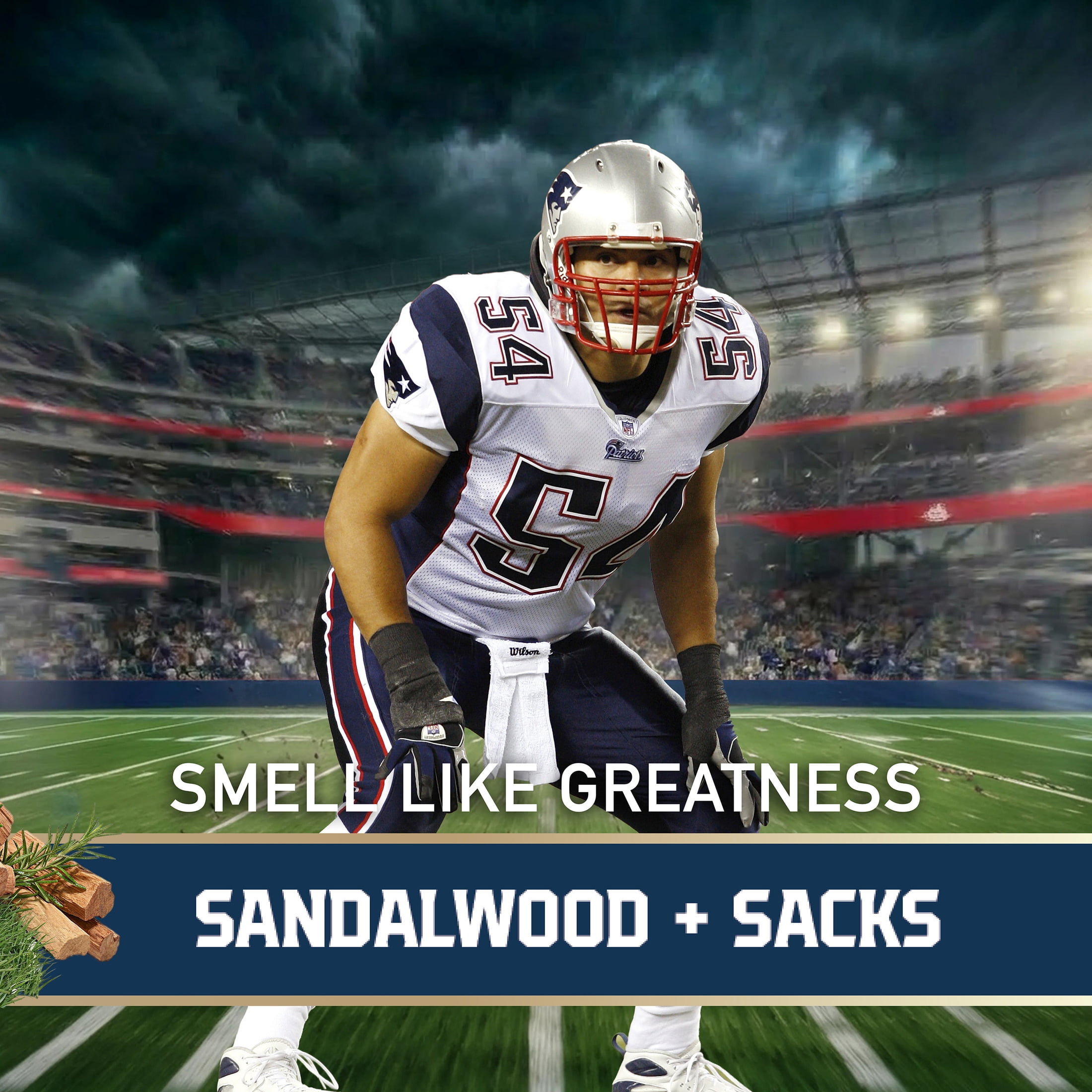 Old Spice Body Wash for Men, NFL Collection, Tedy Bruschi, Scent of Sandalwood + Sacks, 24 fl oz