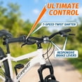 thumbnail image 4 of Ambifirner Mountain Bike: 7 Speeds with Disc Brakes Mens Womens Mountain Bike, 24 Inch Front Suspension MTB Bicycle for Outdoor Trail Commuter, 4 of 7