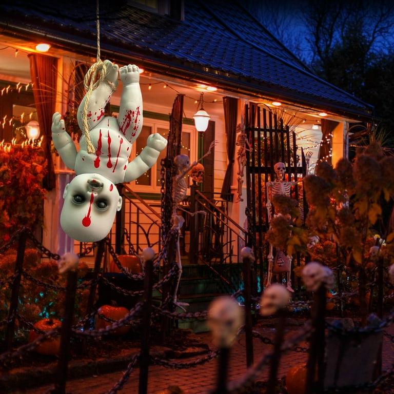 XMMSWDLA Creepy Demon Baby Halloween Decor Horror Decoration