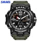 thumbnail image 2 of Relojes deportivos de marca SMAEL para hombre, relojes de pulsera de cuarzo electrónicos LED analógicos digitales de doble pantalla, reloj militar de natación resistente al agua Tan Jianjun unisex, 2 of 2