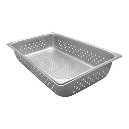 

Vollrath - 30043 - Full Size 4 in Super Pan V® Perforated Steam Table Pan