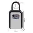 thumbnail image 2 of 4Digit Code Box Wall-Mounted Password Key Box No-Drilling Required Decorative Home Use Construction Site Entrance Lock B, 2 of 5
