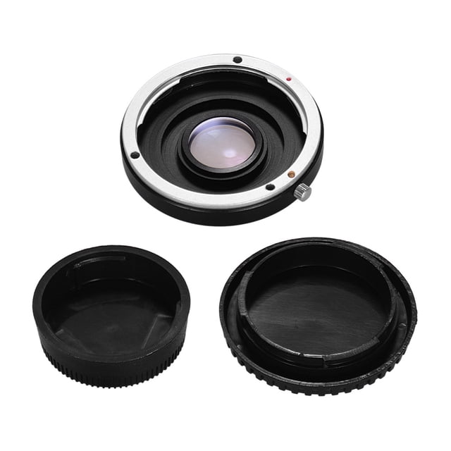Adaptateur d'Objectif EF-AI Mise au Point Manuelle pour Objectif Canon EF-S Compatible avec Nikon AI F Mount SLR Camera pour Nikon D3500 D5600 D610 D7000 D7100 D7200 D7500 D5200 D5300 D3400 D3400