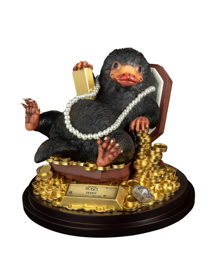 Fantastic Beasts Master Craft Teddy Niffler Table Top Statue - Walmart.com