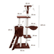 thumbnail image 2 of Rascador Para Gato Malubero Casa Juguete 140cm Cafe Malu1251, 2 of 3