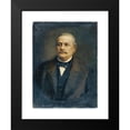 thumbnail image 2 of Franz von Lenbach 14x18 Black Modern Framed Museum Art Print Titled - The Imperial Council and Member of the Reichstag Isaak Rubinstein, 2 of 5