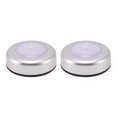 thumbnail image 1 of 2pcs Motion Sensor Closet Lights, Round Small LED Motion Sensor Light, Battery Powered Stair Ceiling Lights, 1 of 8