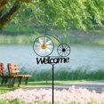 thumbnail image 5 of Pinwheels for Yard and Garden,Welcome Yard Sign with Stakes,Bicycle, 5 of 5