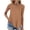 Camel #1, variant on Plus Size Tank Tops for Women Summer Sleeveless Scoop Neck T-Shirts Tops Casual Tees Tunics Shirts Light Gray 2XL