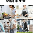 thumbnail image 6 of Funny Apron Adjustable Cooking Kitchen Chef Apron Funny Bib Aprons For Women Men, 6 of 6