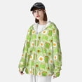 thumbnail image 3 of Vsdgher Avocado And Toast Print Adult Hoodie Shirts Rash Guard for Men Women,Long Sleeve Sun Protection Fishing Shirts for Athletic Running Swim-Large, 3 of 7