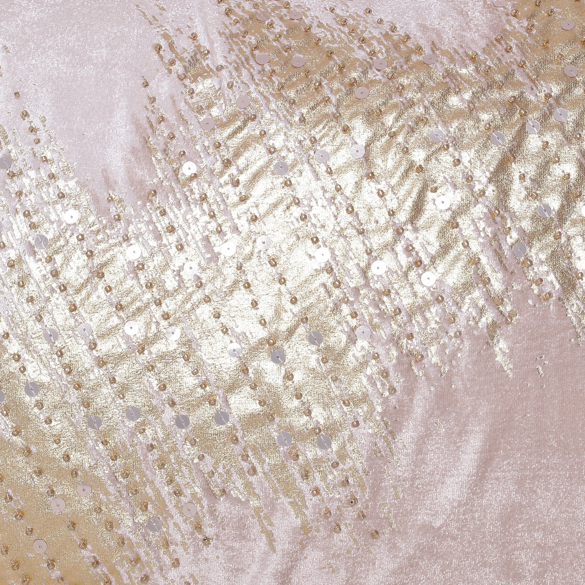 Harlow Hill Demi 16" x 24" Gold/Blush Pink Abstract Polyester Adult Decorative Throw Pillow Cover