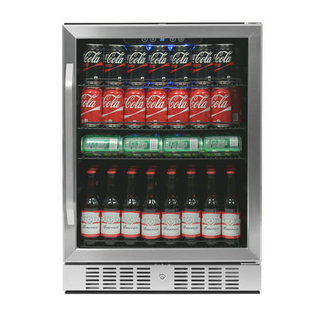 NewAir ABR-1770 177 Can Deluxe Beverage Cooler, Stainless