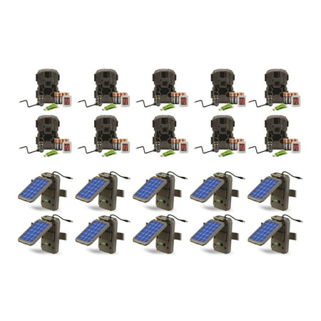 Stealth Cam PXV26 26MP Camera (10-Pack) with Solar Power Panel (10-Pack)