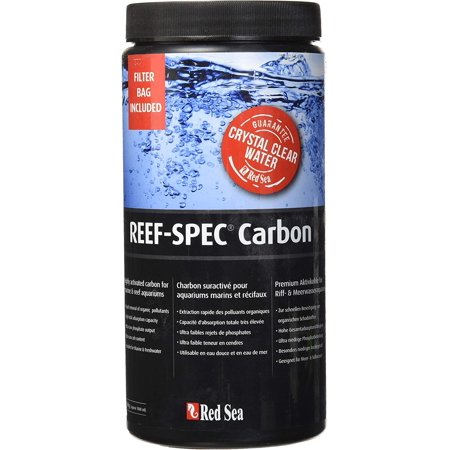 Red Sea Reef SPEC Aquarium Carbon 1000 ml / 32 oz | Highly Activated Charcoal for Aquariums and Fish Tanks Freshwater Saltwater Marine