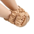 thumbnail image 4 of Ticikt Baby Girls Sandals Summer Shoes Outdoor Prewalker Toddler Girls Shoes for Summer,Color:Khaki,0-6 Months, 4 of 6