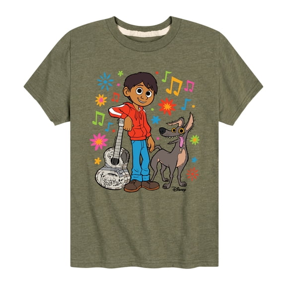 Coco - Miguel Y Dante - Toddler And Youth Short Sleeve Graphic T-Shirt