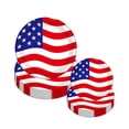 thumbnail image 4 of Assiettes en Papier Jetables 9 Pouces Rouges Blanches Bleues Assiettes Patriotiques pour le 4 Juillet Jour de l'Indépendance Jour du Souvenir Fête Patriotique USA (Lot de 20), 4 of 7