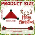 thumbnail image 2 of Dalrosia Mini Knit Hat Mini Christmas Scarf Set Mini Santa Hats for Crafts Mini Christmas Decorations for DIY Doll, 2 of 5
