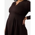thumbnail image 6 of Ingrid & Isabel For Every Belly Women’s Maternity Pintuck Mini Dress, Sizes S-XXL, 6 of 7