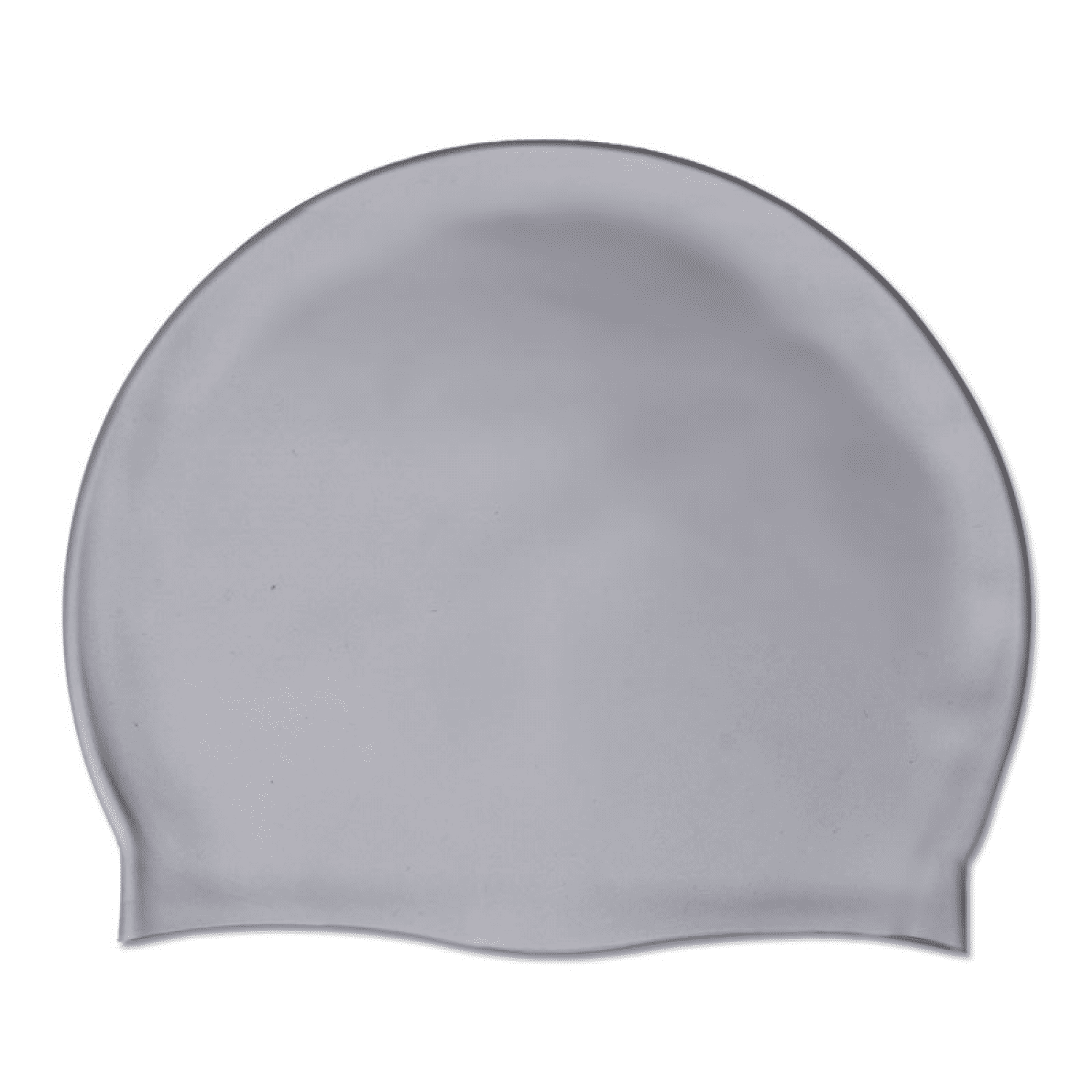 Rush 2 Pieces Kids Swim Caps for Long Hair Silicone Swimming Cap for Girls Boys Kids Teens with