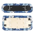 thumbnail image 3 of Pzuqiu 2-Piece Blue Floral Golf Cart Seat Covers - Breathable Washable Universal Fit for Most 2-Seater Golf Carts, Durable Protective Seat Cover Set, 3 of 10
