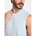 thumbnail image 4 of Athletic Works Men’s Sleeveless Mesh Muscle Tee, Sizes XS-5XL, 4 of 5