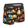 thumbnail image 3 of Kll Construction Truck Men'S Cotton Boxer Briefs Underwear-Medium, 3 of 9