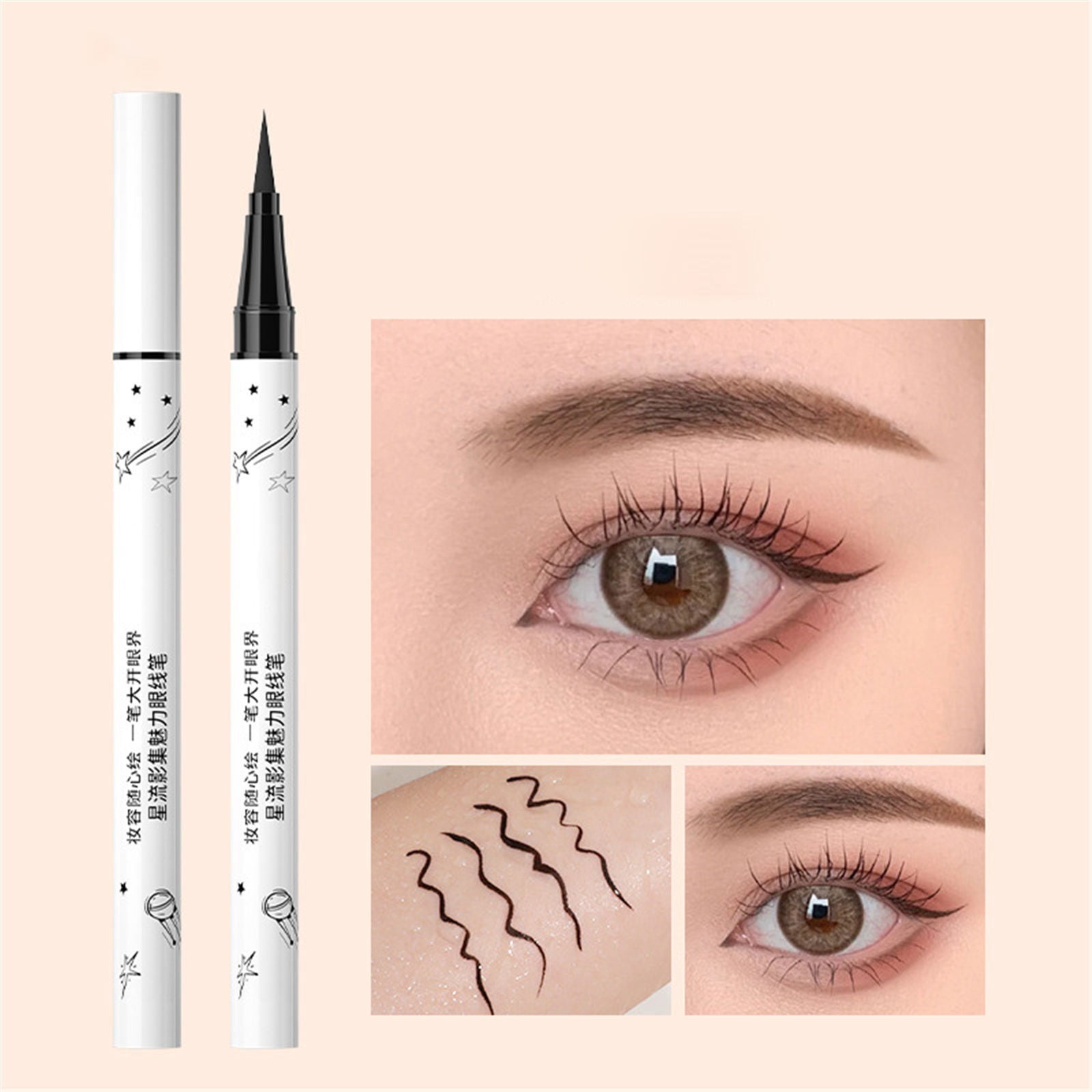 Tips Pencils French Makeup Eye Pen Nail ning Pencil Pencil Makeup Sharpener Stay en Cosmetics Glitter Wipes Warmer Stay Soft Lens Eyes Color Natural Chocolate The Everything Pencil