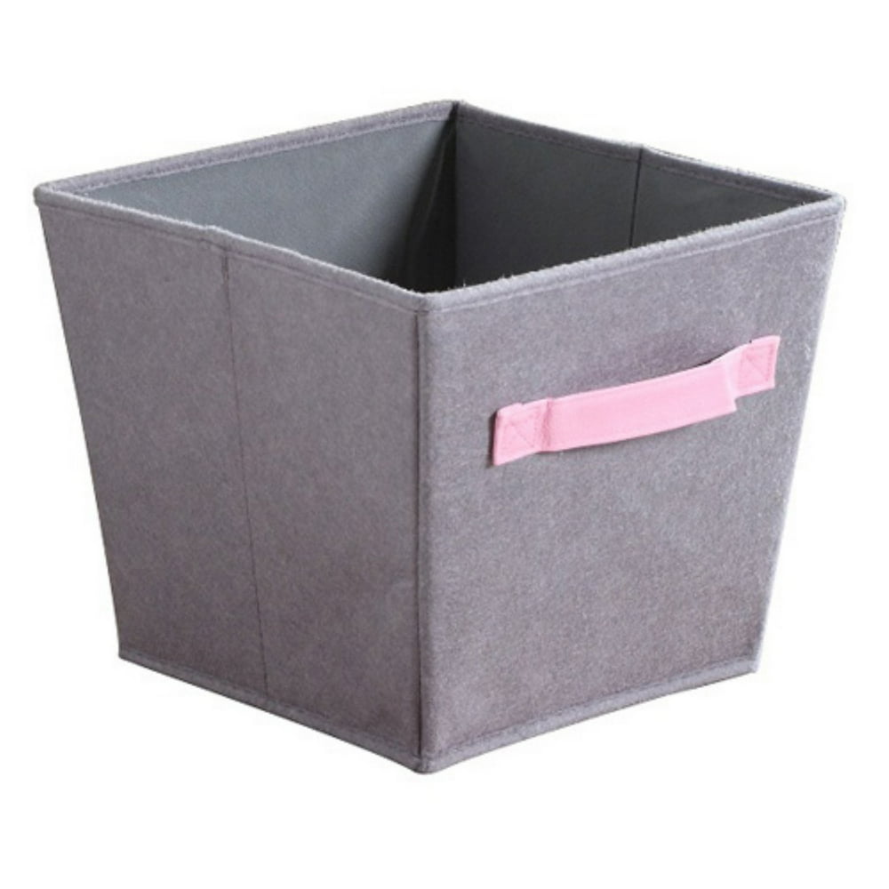Bintopia Felt Storage Bins, 3pk, Multiple Colors